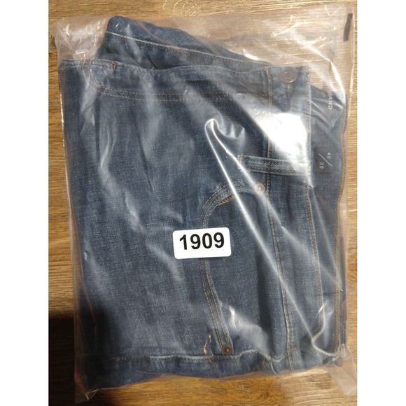 Lucky Brand Straight Leg Dark Wash Blue Denim Jeans Men's‎ Size 40x30 (42x29) - Picture 7 of 7